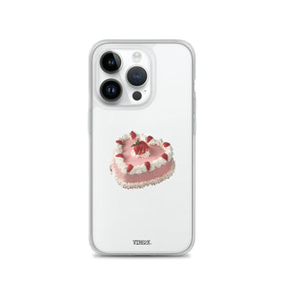 Heart Shaped Strawberry Cake iPhone Case