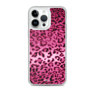 Hot Pink Leopard iPhone Case