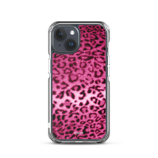 Hot Pink Leopard iPhone Case