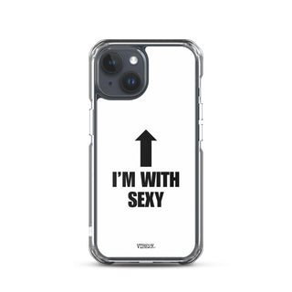 I'm With Sexy iPhone Case