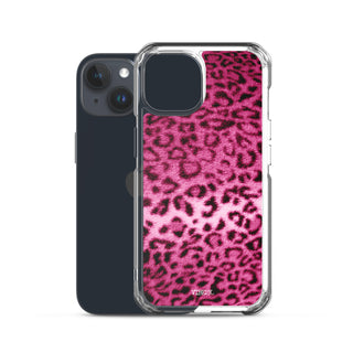 Hot Pink Leopard iPhone Case