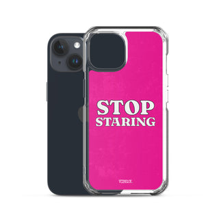 Stop Staring iPhone Case