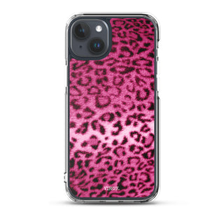 Hot Pink Leopard iPhone Case