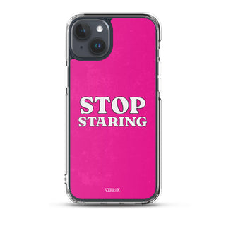 Stop Staring iPhone Case