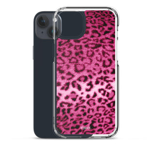 Hot Pink Leopard iPhone Case