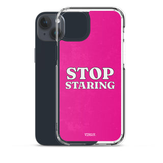 Stop Staring iPhone Case