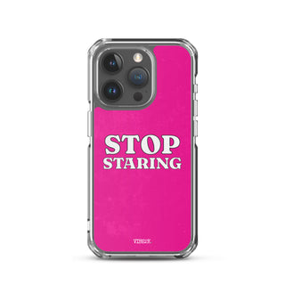 Stop Staring iPhone Case