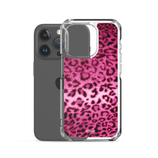 Hot Pink Leopard iPhone Case