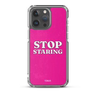 Stop Staring iPhone Case