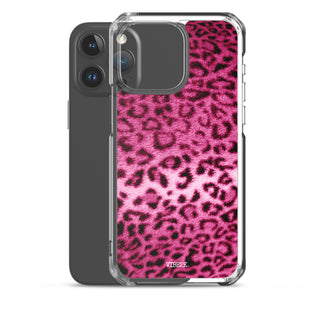 Hot Pink Leopard iPhone Case