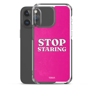 Stop Staring iPhone Case