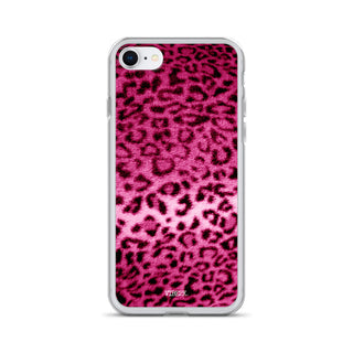 Hot Pink Leopard iPhone Case