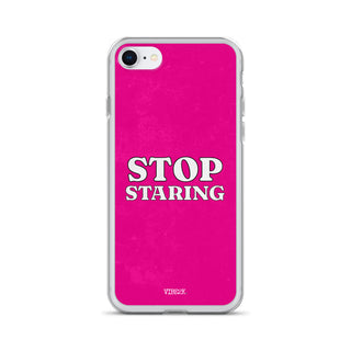 Stop Staring iPhone Case