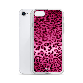 Hot Pink Leopard iPhone Case