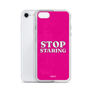 Stop Staring iPhone Case