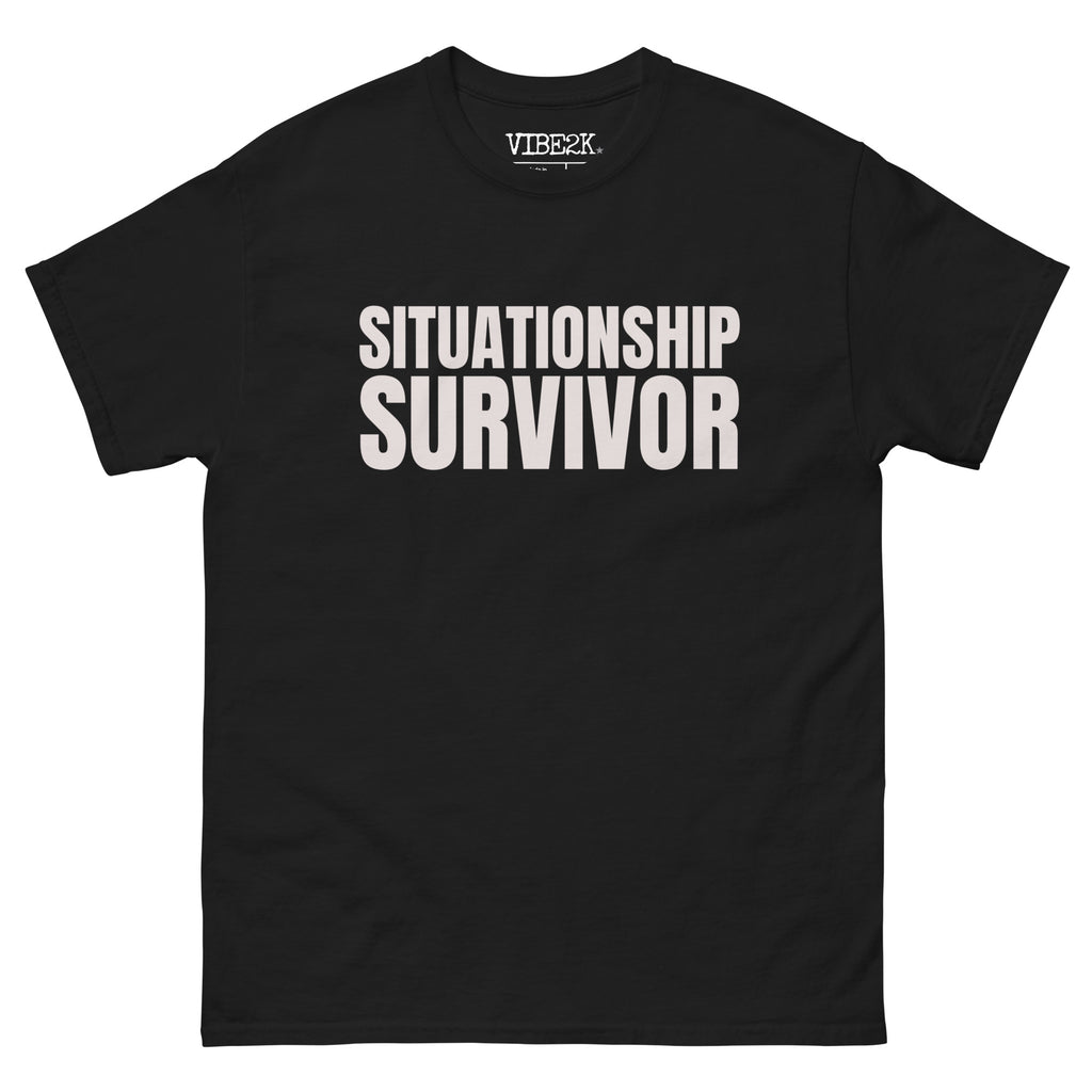 Situationship Survivor Classic Tee – VIBE2K