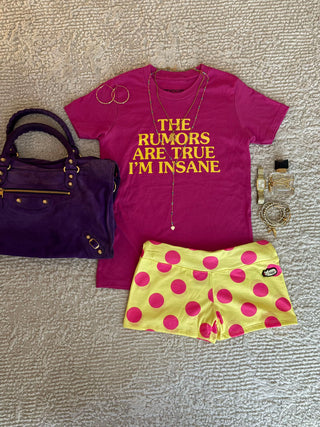 The Rumors Are True I'm Insane Baby Tee
