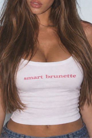 Smart Brunette Tank